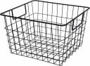 Allzweckkorb Metallkorb Schwarz 2 Griffmulden Bild 2