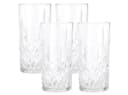 Excellent Houseware Trinkgläser-Set 4-tlg. Kristall-Look Transparent Bild 1