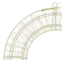 ECD Germany Dekokranz mit 960 LEDs & Timer, Ø38cm, Warmweiß, IP44 Bild 3