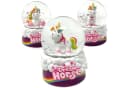 TOBJA Schneekugel Einhorn mit Glitzer Bild 2