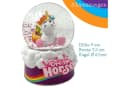 TOBJA Schneekugel Einhorn mit Glitzer Bild 5