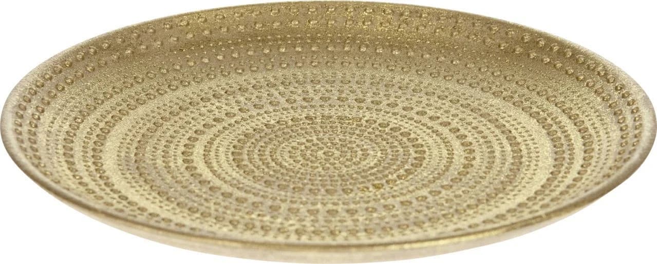 DIJK Dekoteller Gold Holz Ø 29 cm