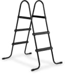 EXIT Poolleiter Schwarz mit Anti-Rutsch-Sprossen für Rahmenhöhen 60-90 cm Bild 2