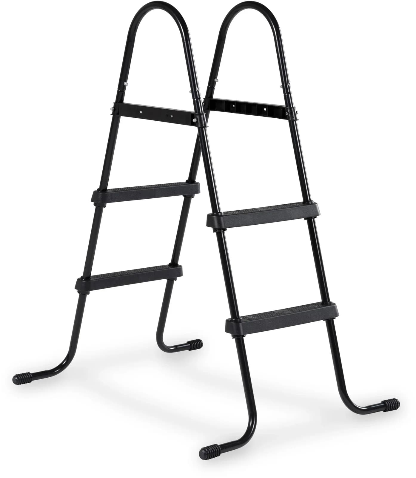 EXIT Poolleiter Schwarz mit Anti-Rutsch-Sprossen für Rahmenhöhen 60-90 cm - Bild 2