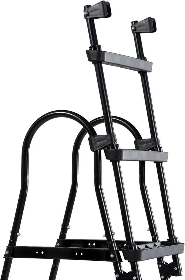 EXIT Poolleiter für Rahmenhöhen 91-107 cm, Schwarz, mit Anti-Rutsch-Sprossen - Bild 3