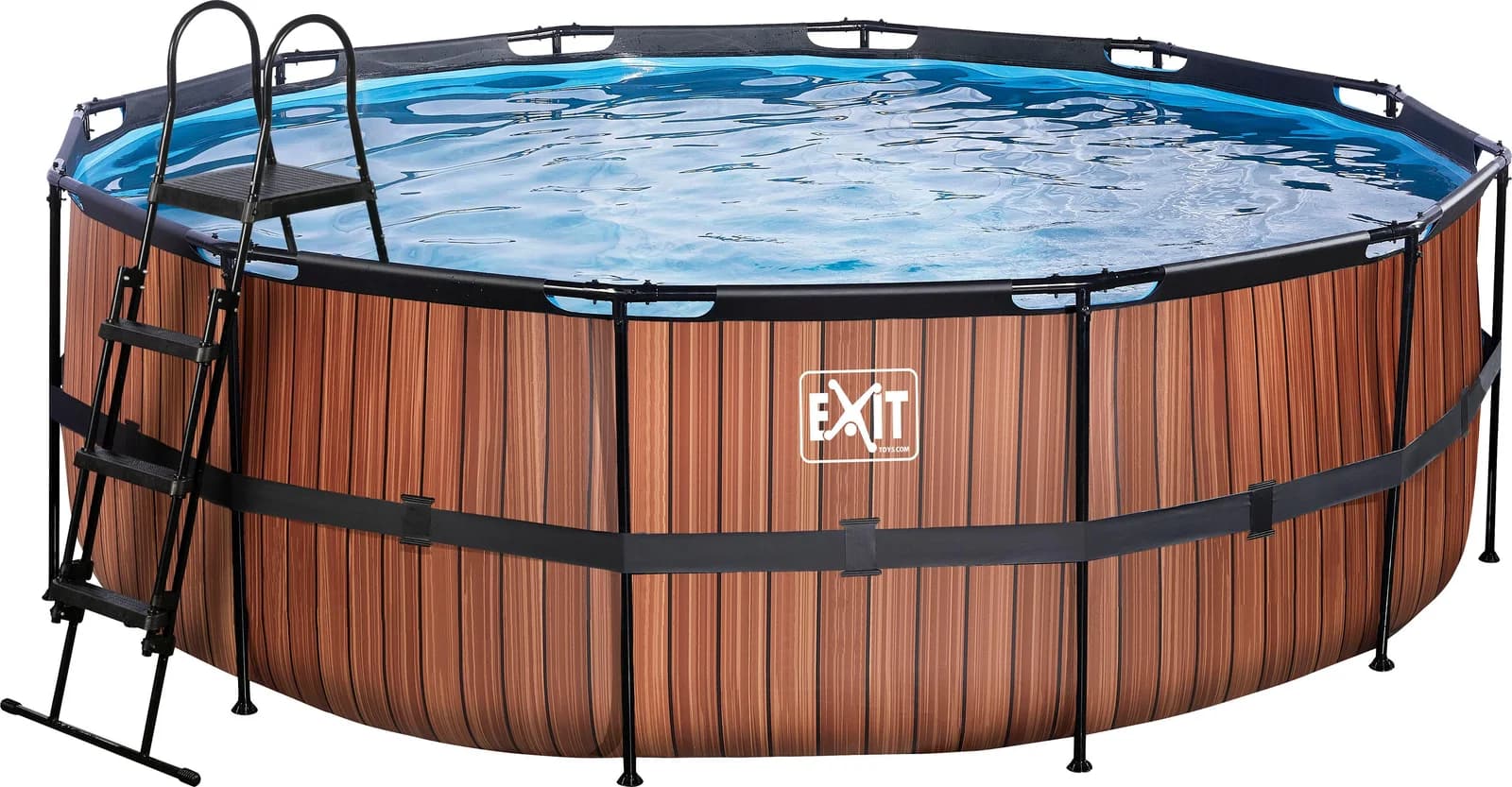 EXIT Framepool Aufstellbecken mit Sandfilter & Leiter 427x122 cm