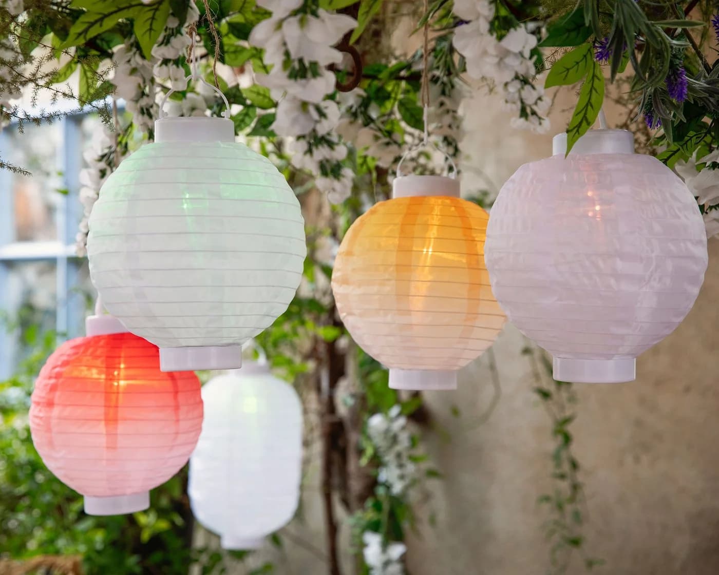 Lumineo Solar Lampion mit Flackereffekt Warmweiß - Bild 5