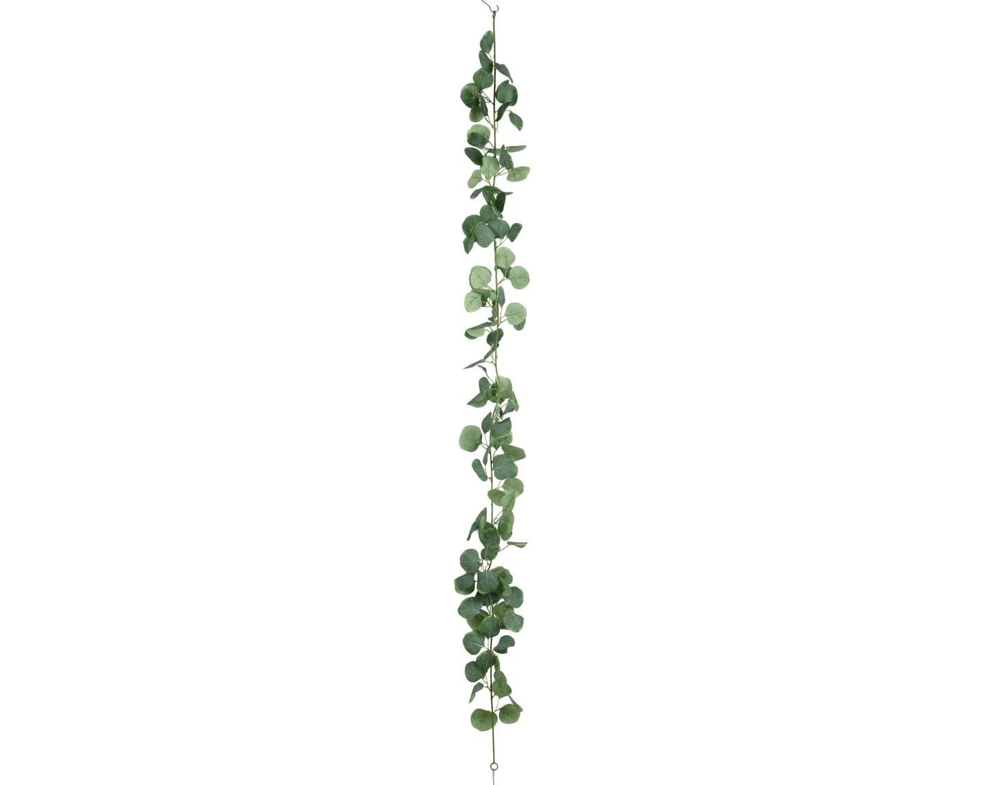 Decoris Kunstgirlande Eukalyptus Grün 180cm