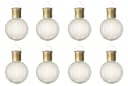 Lumineo LED Solar Gartenleuchte Kugel 8er Set Transparent Bild 2