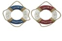 Kaemingk Deko-Rettungsring Schaumstoff Maritim Rot/Blau Bild 1