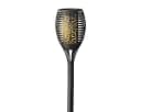 Lumineo LED Solar Gartenleuchte Schwarz Flacker-Effekt Bild 2