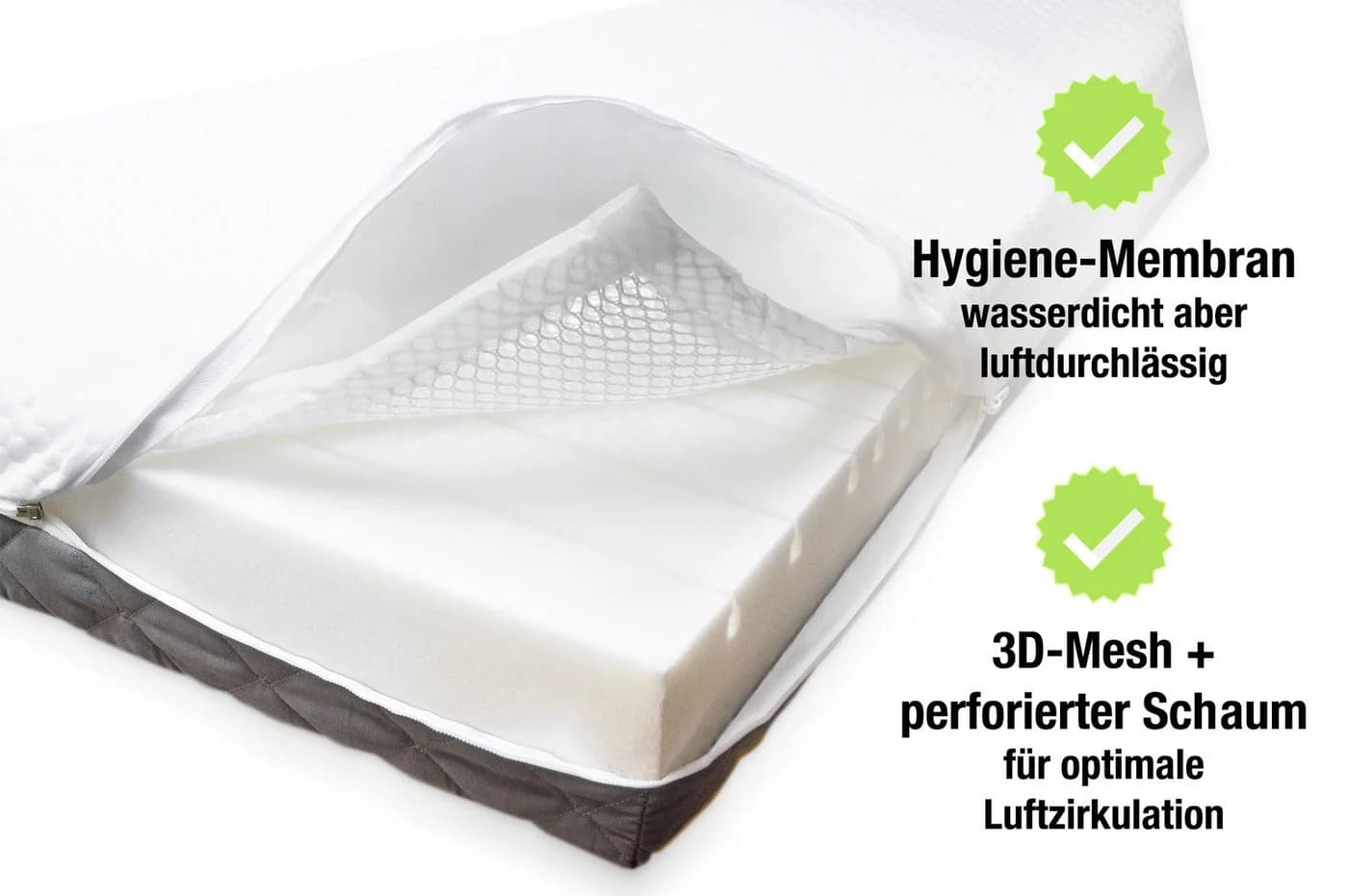 Ehrenkind Babymatratze Royal 10 cm Höhe OEKO-TEX - Bild 3