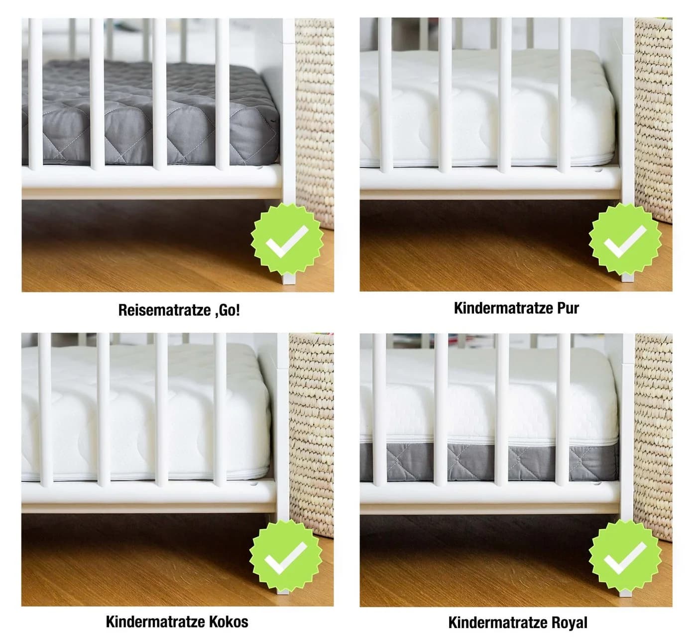 Ehrenkind Babymatratze Pur - Weich bis Mittelweich - OEKO-TEX® Zertifiziert - Bild 4