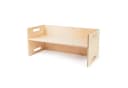 Ehrenkind Kinderhocker Montessori Wendehocker & Wendebank Birkenschichtholz Bild 2