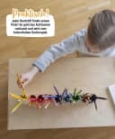 Ehrenkind Buntstifthalter Bunt Massivholz Montessori Bild 3