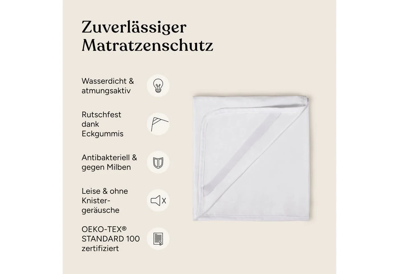 Ehrenkind Matratzenauflage wasserdicht 100 % TENCEL™ Lyocell - Bild 3