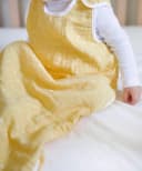 Ehrenkind Babyschlafsack Sommer Grau Weiß 100% Bio-Baumwolle Bild 3
