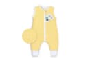 Ehrenkind Babyschlafsack Sommer mit Beinen Bio-Baumwolle Gelb 1 TOG Bild 2