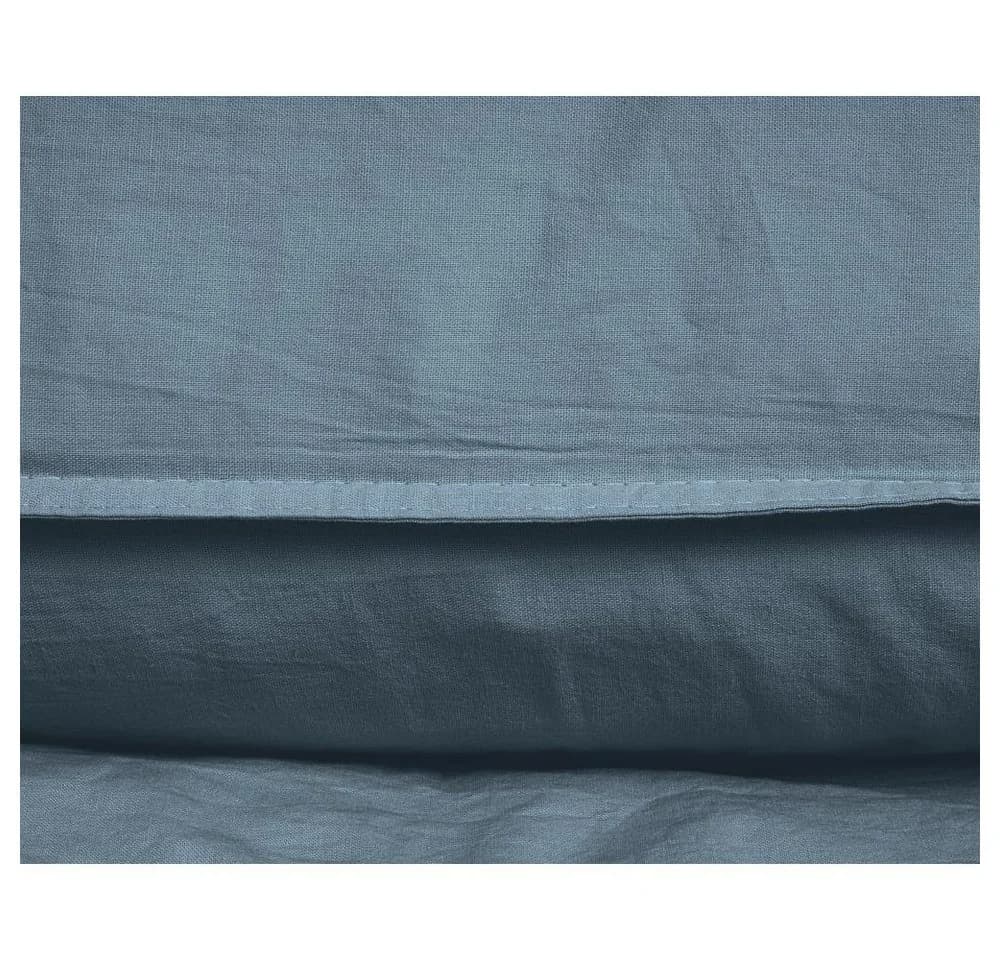 Sitheim-Europe Bettwäsche STONE WASHED 3-tlg. Baumwolle Blau - Bild 5