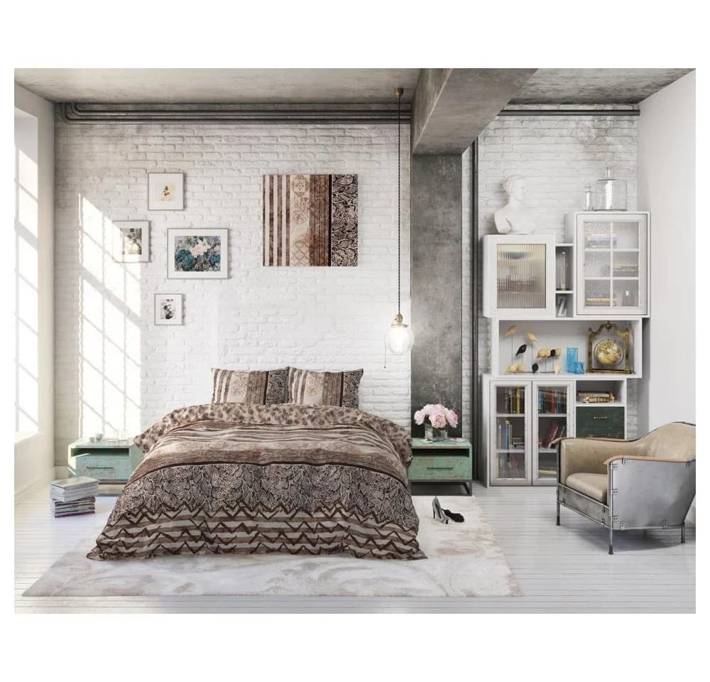 Sitheim-Europe Bettwäsche SLEEPTIME COSY PANTHER 3-teilig Baumwolle