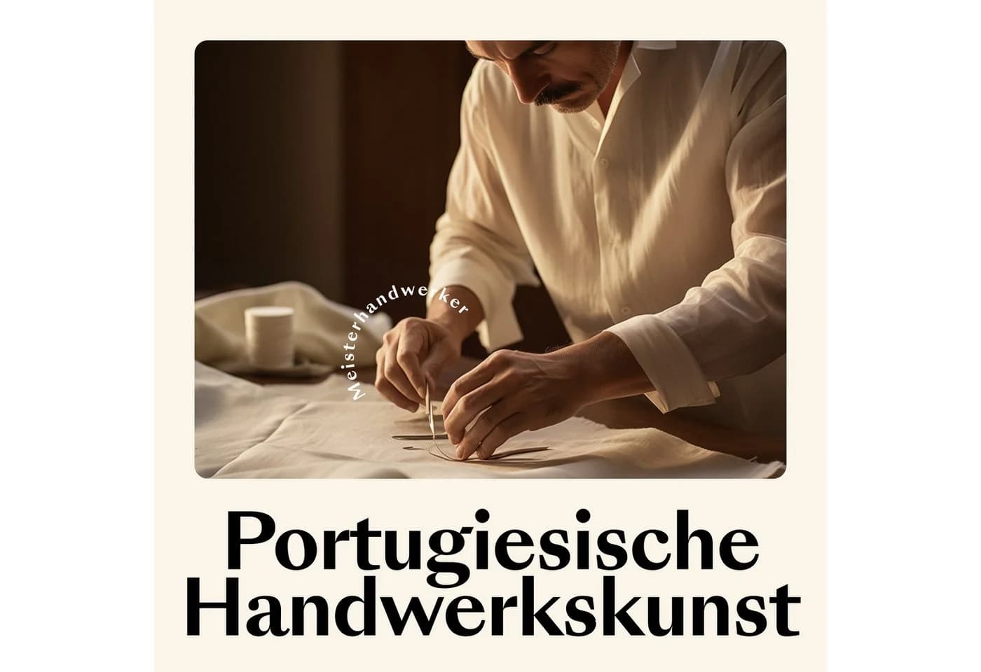 Amqua Bettwäsche Luxus Mako Satin Beige 100% Ägyptische Baumwolle - Bild 3