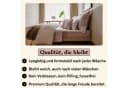 Amqua Bettwäsche Luxus Mako Satin Beige 100% Ägyptische Baumwolle Bild 4