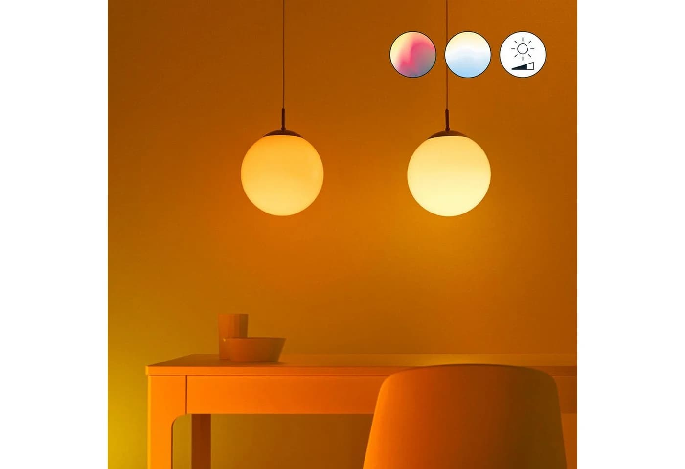 LED-Lampe E27 Tropfenform Matt Smart - Bild 4
