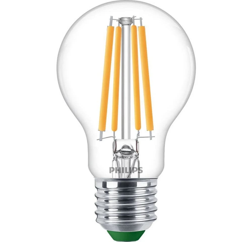 Philips LED-Leuchtmittel Classic Ultraeffizient E27 Warmweiß