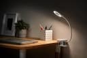 Philips LED Schreibtischlampe Forys mit Clip, Akku & Touchdim Bild 1