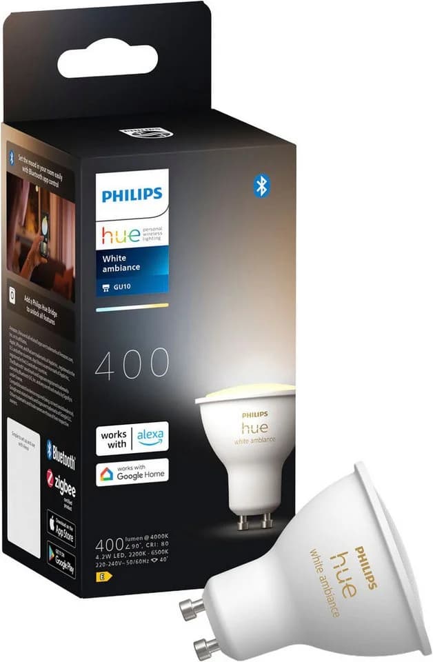 Philips Hue LED-Leuchtmittel White Ambiance 400lm GU10 - Bild 2