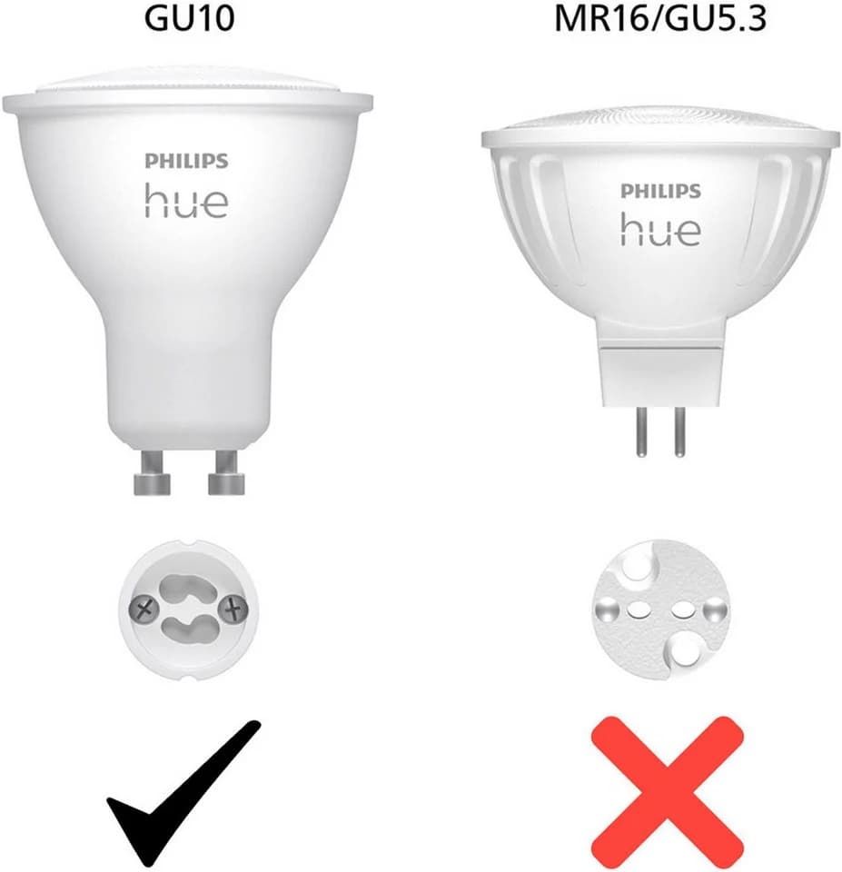 Philips Hue LED-Leuchtmittel White Ambiance 400lm GU10 2er Set - Bild 4