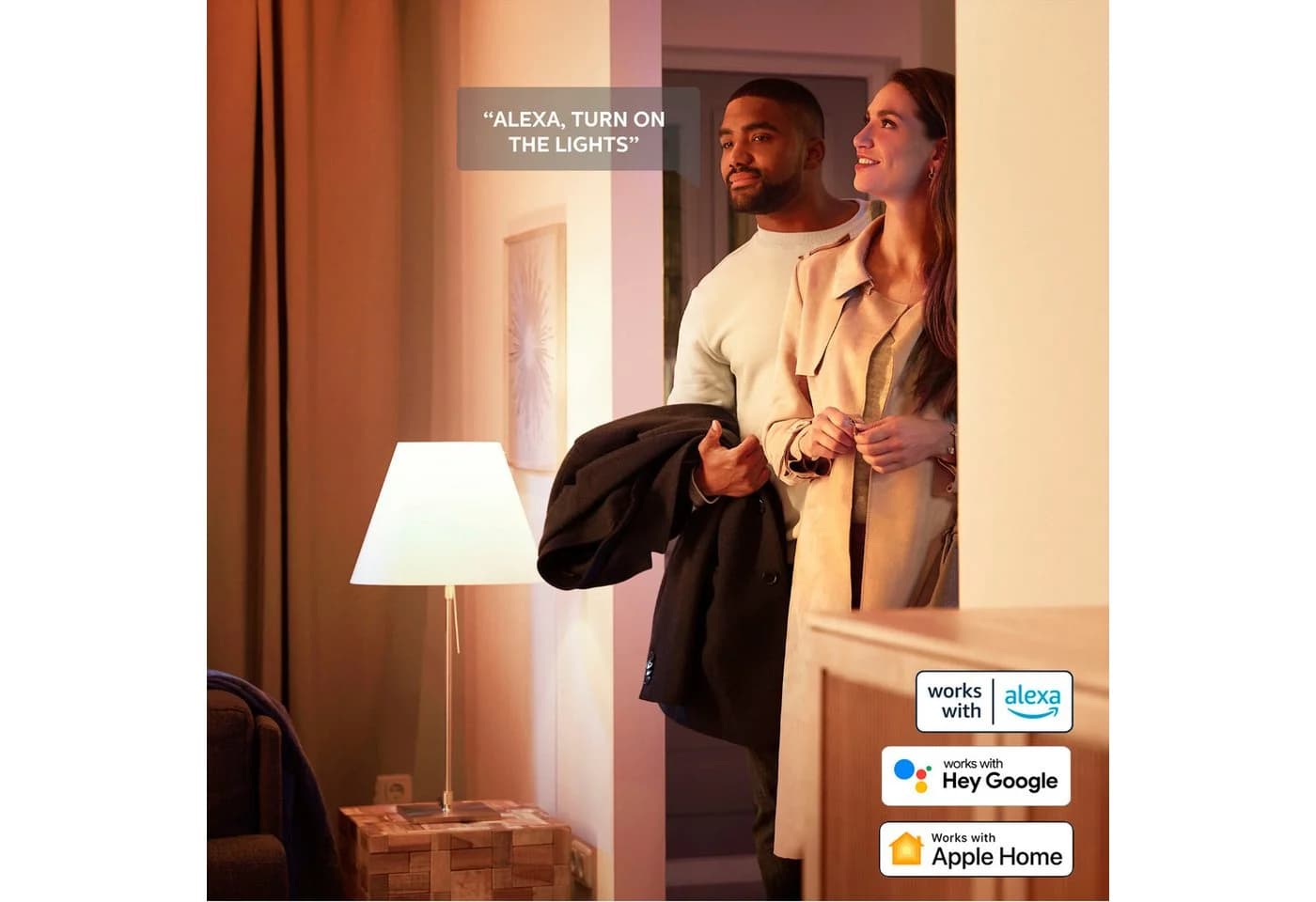 Philips Hue LED-Leuchtmittel White Ambiance 400lm GU10 2er Set - Bild 5