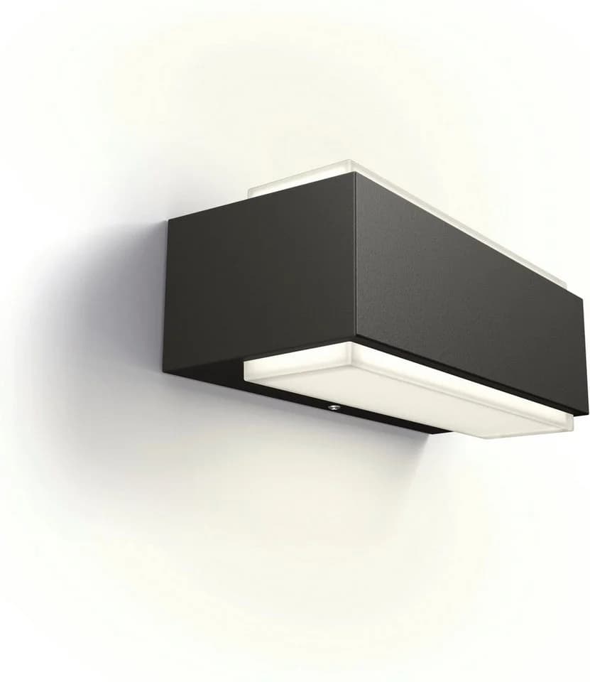 Philips LED-Außenwandleuchte Stratosphere UE, 2-flammig Anthrazit - Bild 3