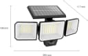 Philips Solarleuchte Schwarz Kunststoff Bild 5