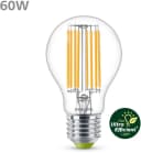 Philips LED-Leuchtmittel Ultra Efficient 60W A60 2700K E27 3 St. Warmweiß Bild 2