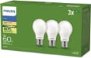 Philips LED-Leuchtmittel UltraEfficient 3er Set E27 Warmweiß Glas Bild 3