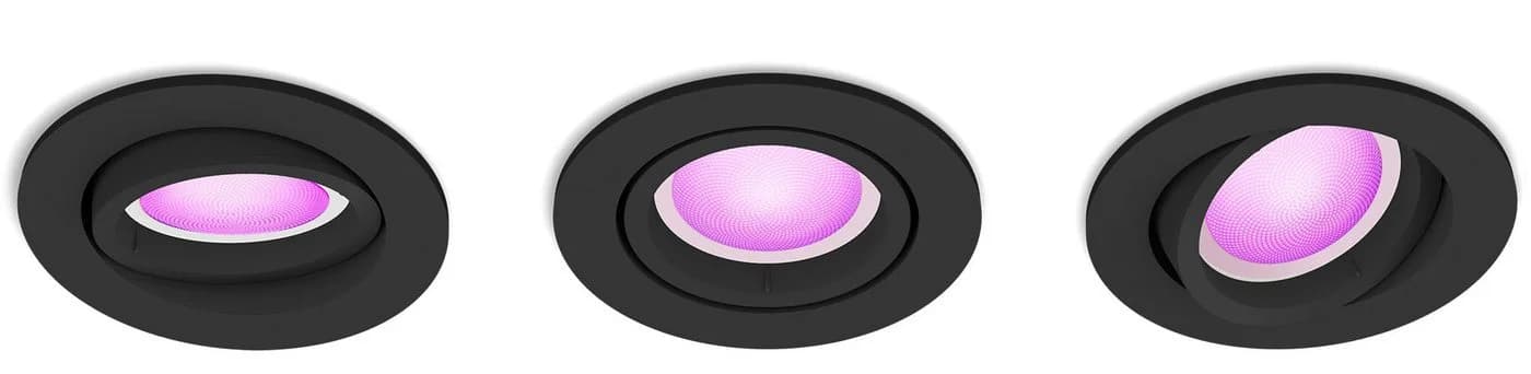 Philips Hue LED Einbauleuchte White & Color Ambiance Centura Einbauspot 3er Pack RGB - Bild 2