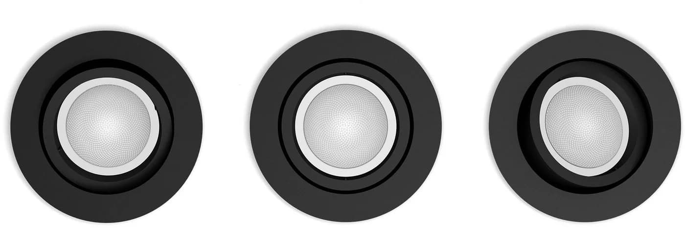Philips Hue LED Einbauleuchte White & Color Ambiance Centura Einbauspot 3er Pack RGB - Bild 3