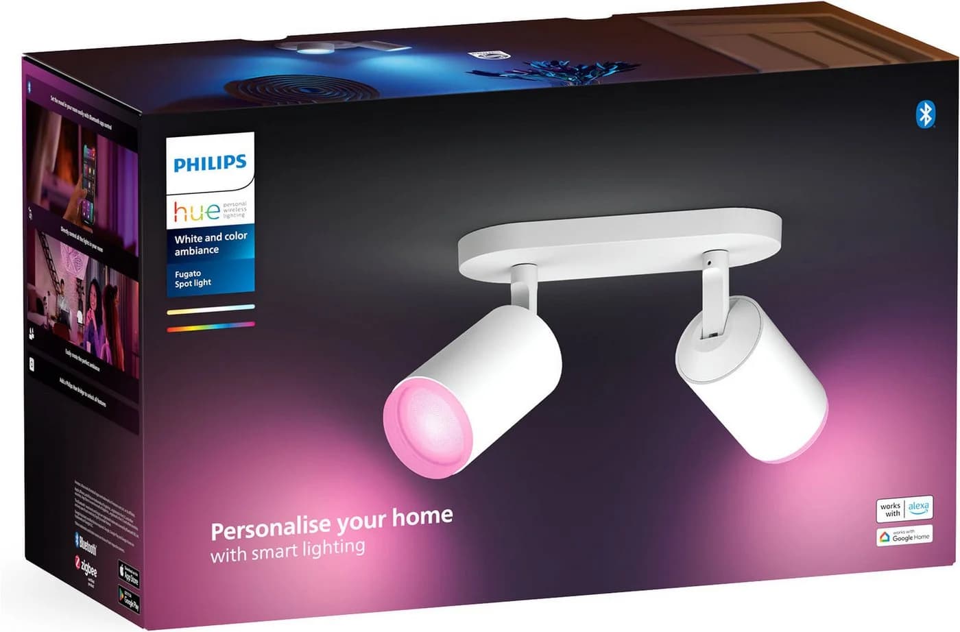Philips Hue Fugato LED Deckenspot 2er Set Weiß Smart Home - Bild 4