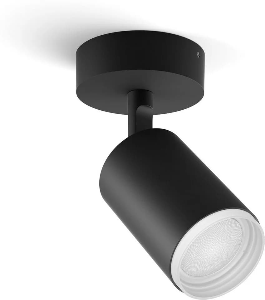 Philips Hue Fugato LED Deckenspot Schwarz White & Color Ambiance - Bild 3