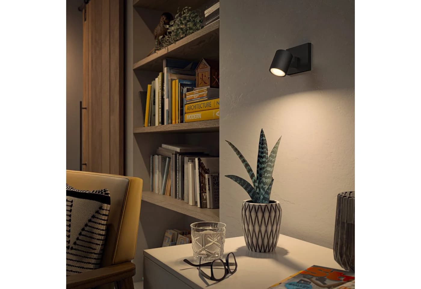 Philips Hue LED Deckenspot Runner Schwarz White Ambiance