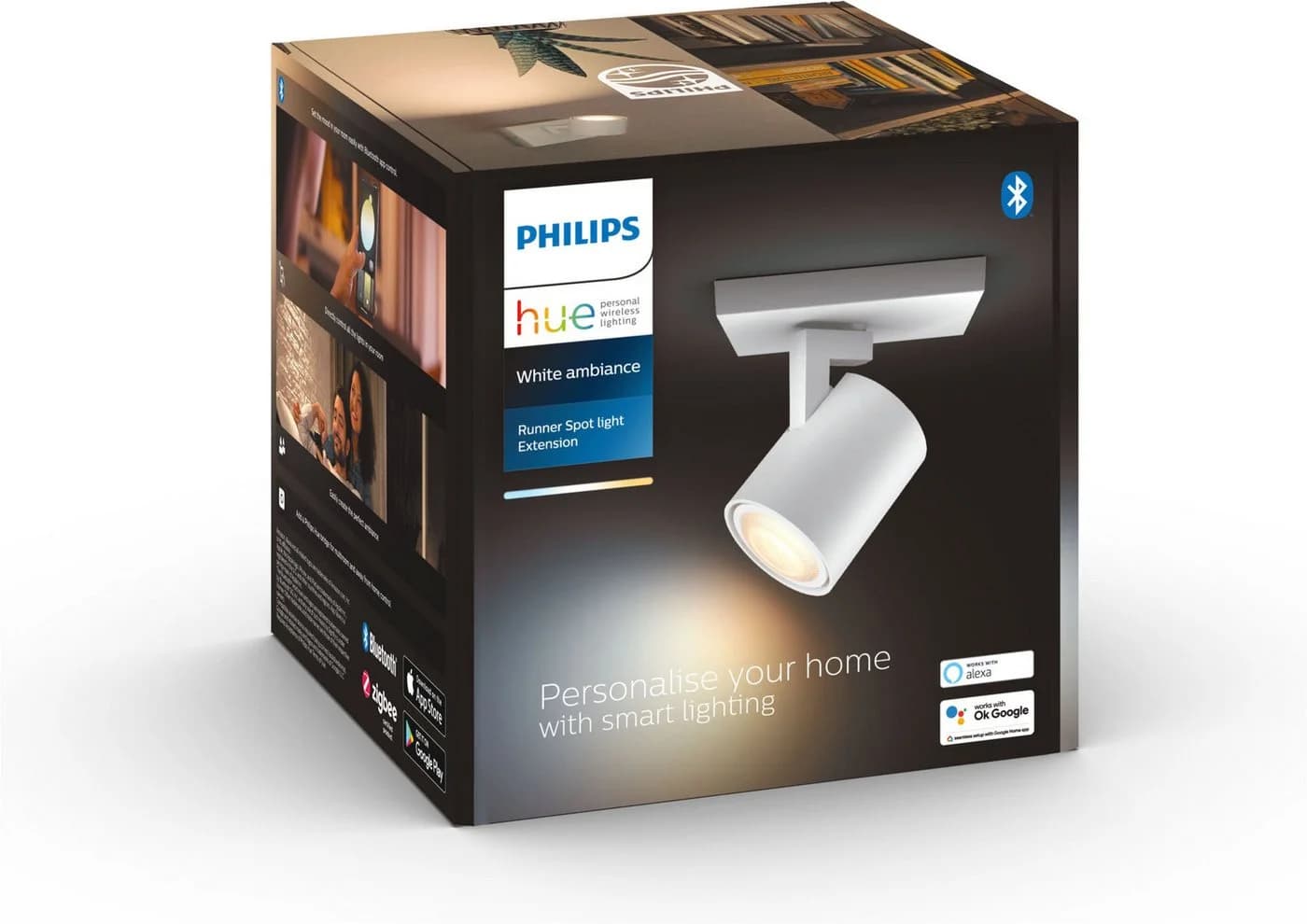 Philips Hue LED Deckenspot White Ambiance Runner 1er Aufbauspot - Bild 5