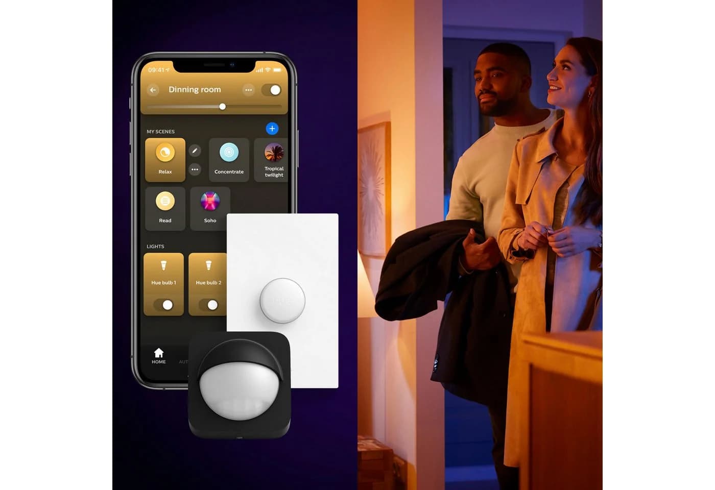 Philips Hue LED-Panel White Ambiance Aurelle, 30x30cm, weiß - Bild 5