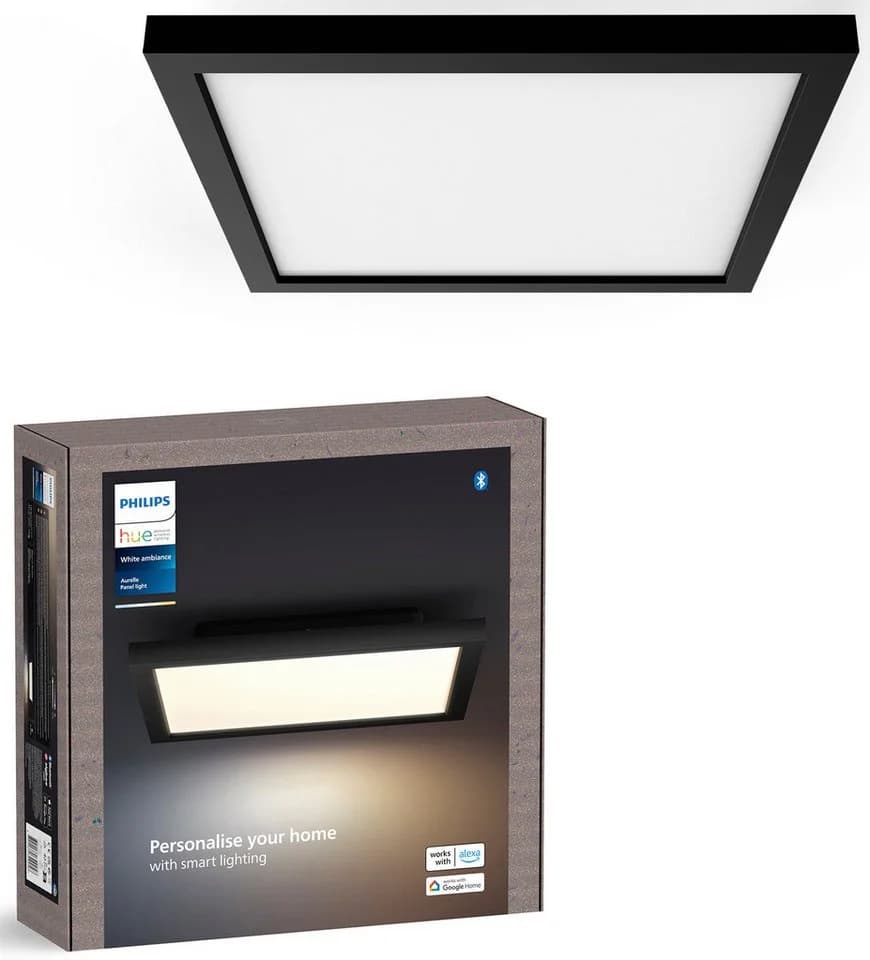 Philips Hue Aurelle Panel LED White Ambiance Schwarz Smart Home - Bild 3