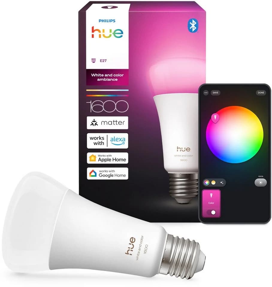 Philips Hue LED-Leuchtmittel White and Color Ambiance 1600lm E27 - Bild 2