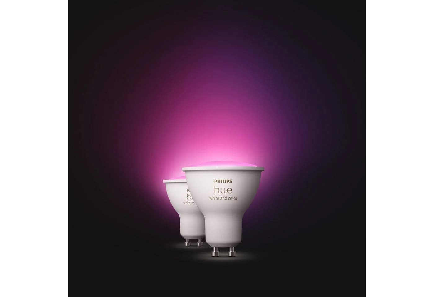 Philips Hue LED-Leuchtmittel Starter Kit Bridge Pro 3x White & Color Ambiance Dimmschalter GU10 - Bild 5