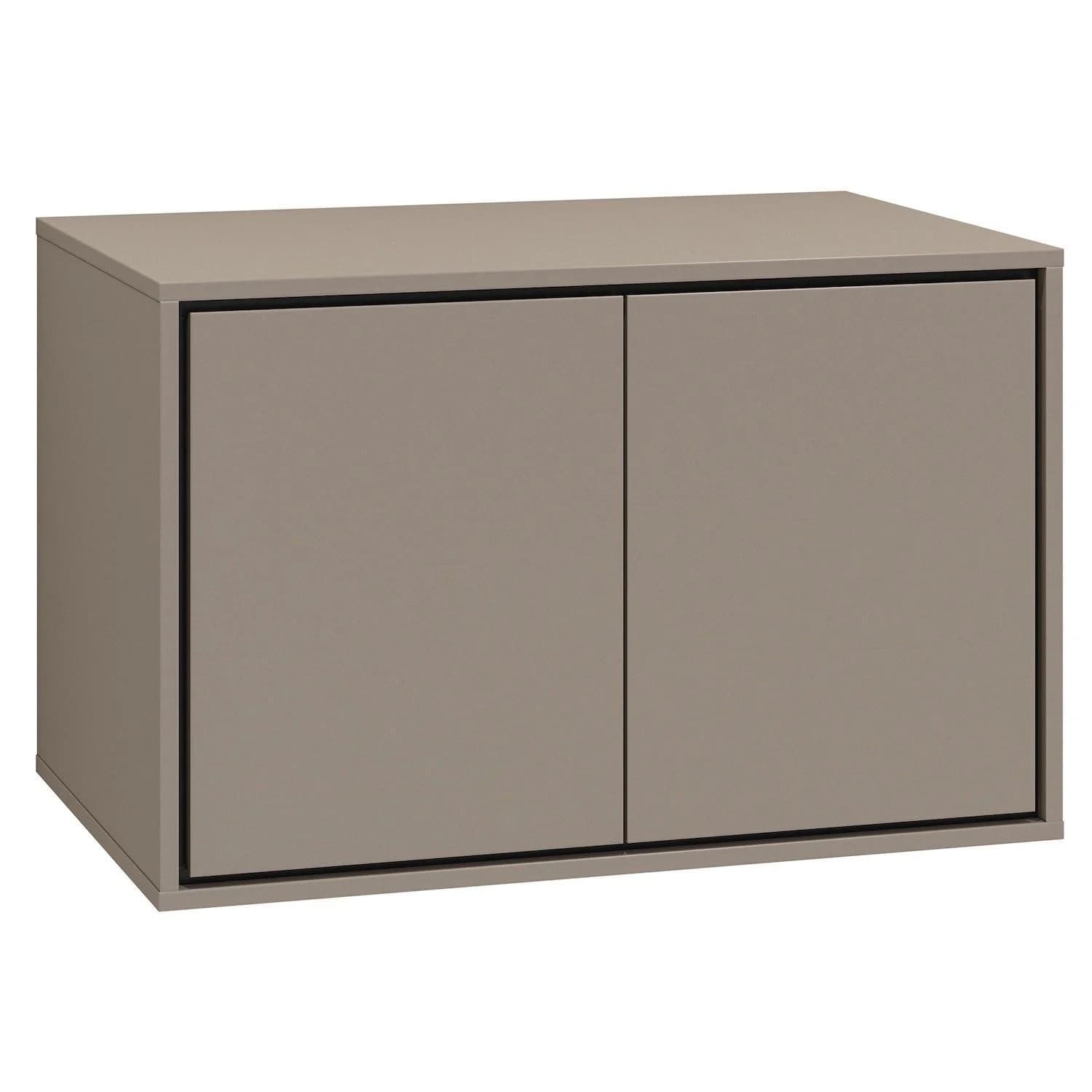 Badplaats Waschtischunterschrank Capri 2 Schubladen Beige Holz