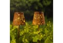 Lumineo LED Solarleuchte Dauerlicht Warmweiß 2er Set Bild 5