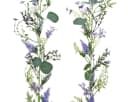 Decoris Kunstblumen Girlande Wildblumen 180cm Lila Violett Bild 2