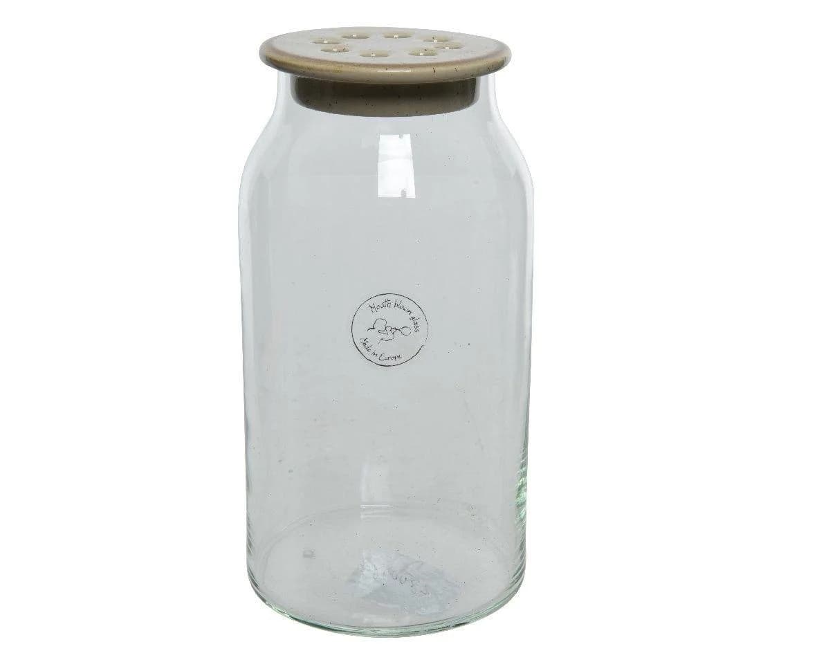 Vorratsglas mit Deckel Braun